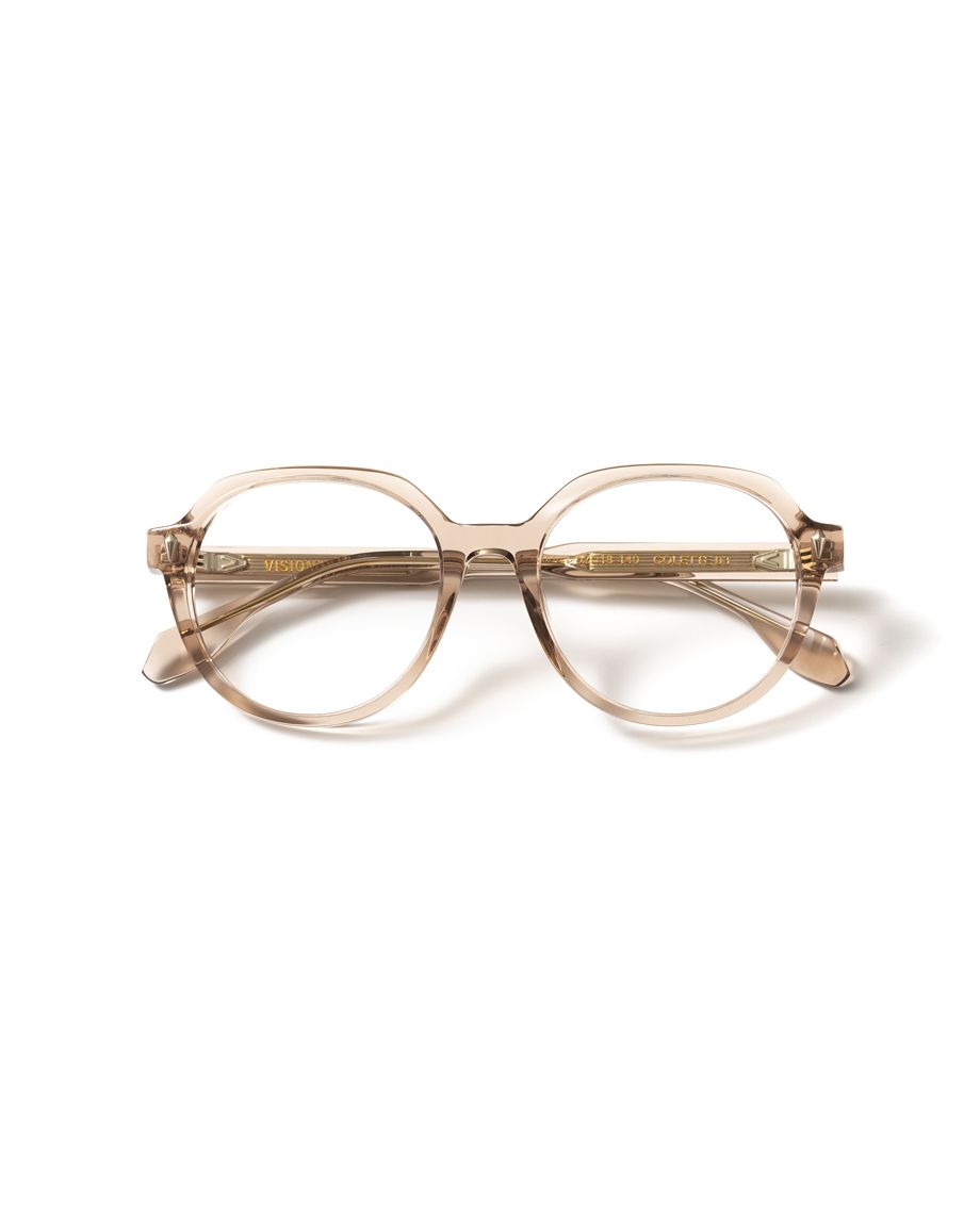 VISIONARIO COLETTE Clear Pink Brown