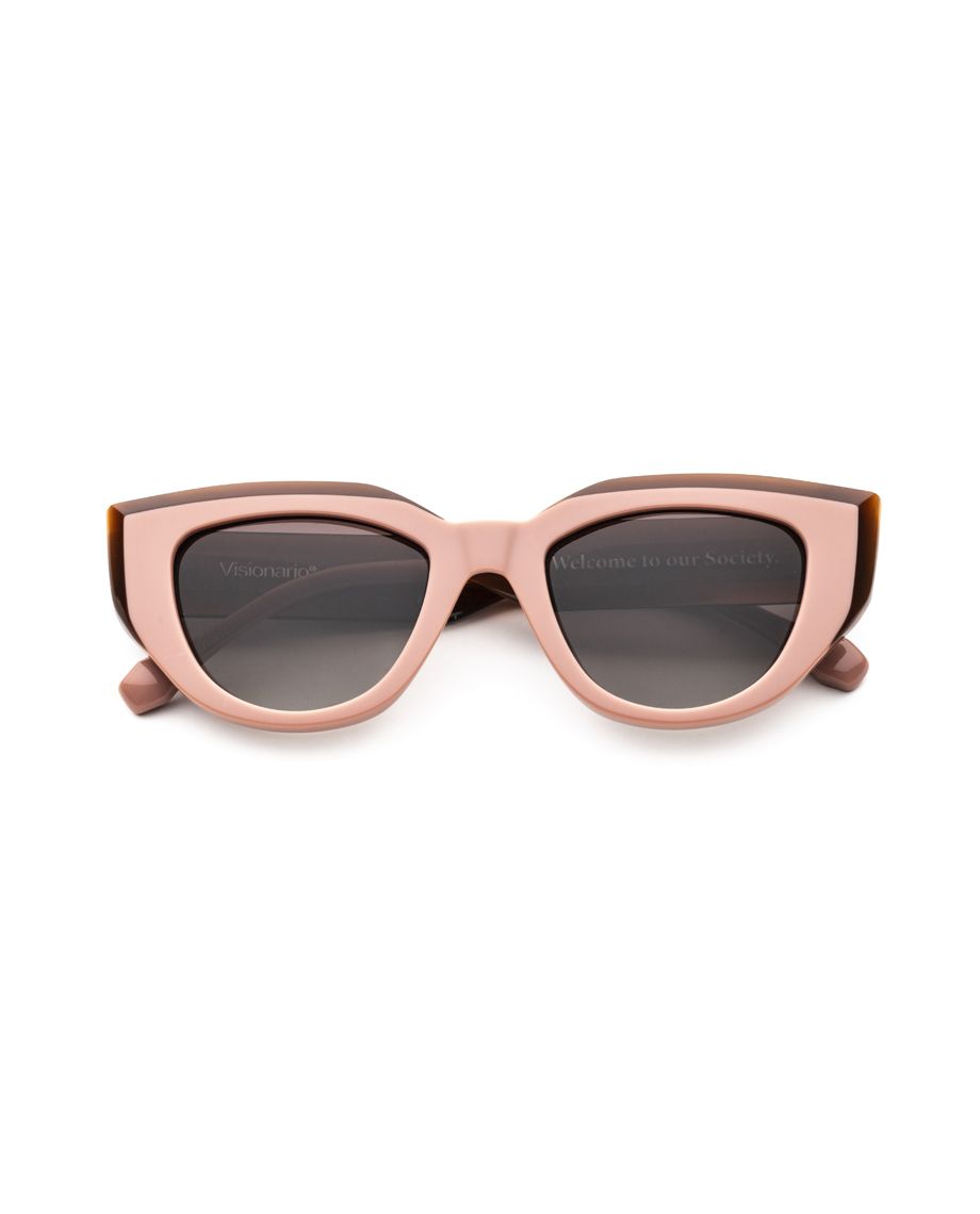 VISIONARIO EMILIA Clear Pink Brown